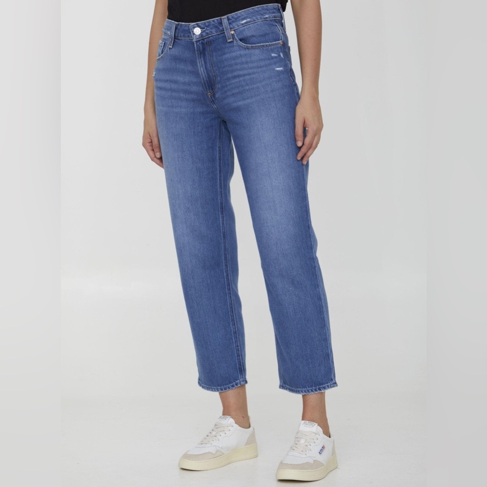 PAIGE Women's Noella Straight Leg Jeans - Picture 3 of 14